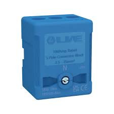 Liveelec Terminal Block 5P 100A Blue
