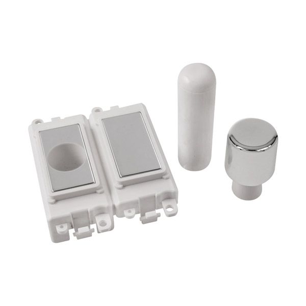 Click GM150PWCH Dimmer 2 Module Whi/PC