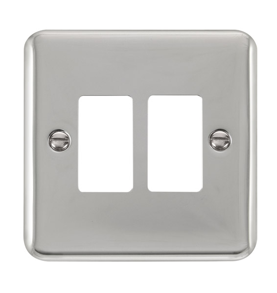 Click DPCH20402 Deco Plus Frontplate 2G