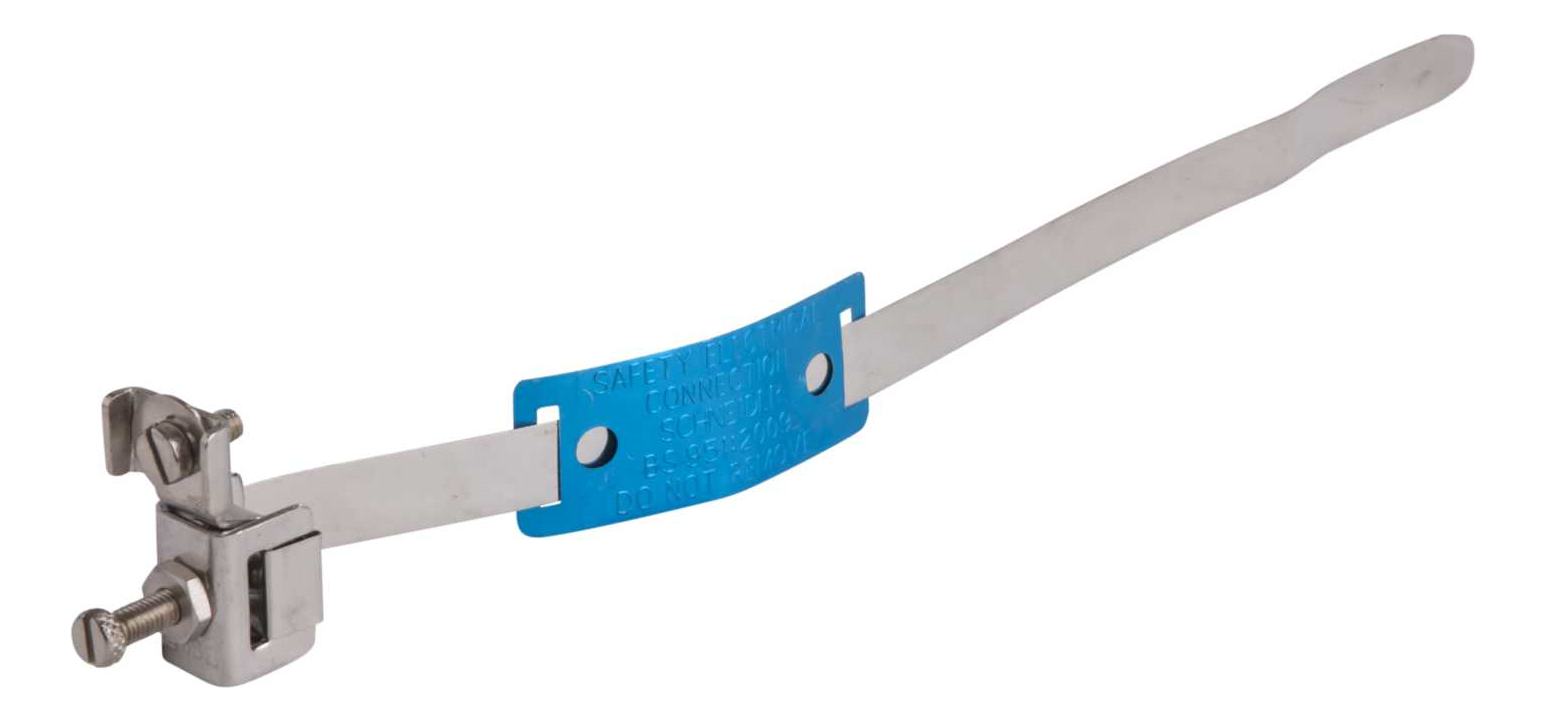 External Earthing Clamp Extra Long 50-75mm