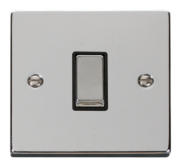 Click VPCH411BK Plateswitch 1G 2W 10A PC