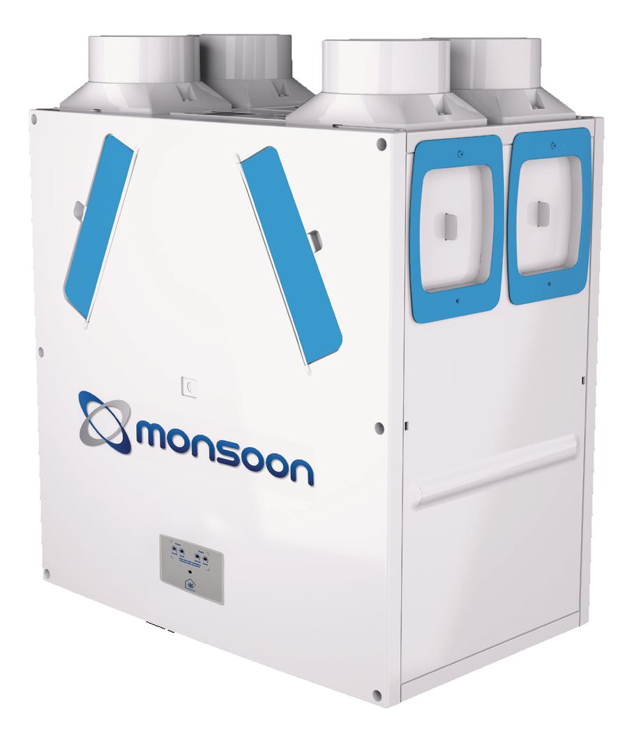 NVA Heat Recovery Unit 330m3/h at 100pa