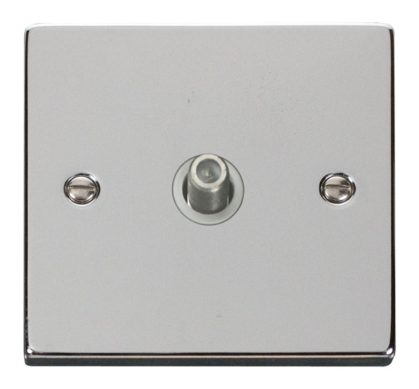 Click VPCH156WH Socket Satellite Single