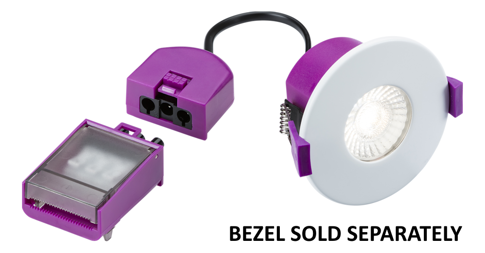 K/Bridge 5-7W Fire Rated LED Dimmable Downlight Fixed IP65 CCT 