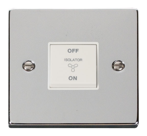 Click VPCH020WH Switch Fan Isol 10A PC
