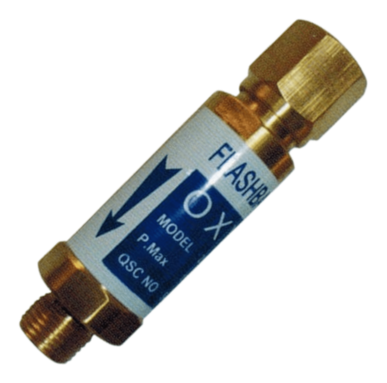 Flametech Oxygen Flashback Arrestor Blue