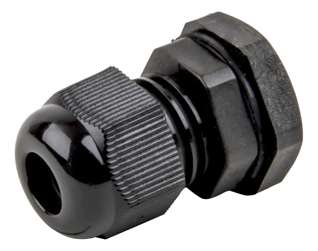 Compression Cable Gland 16mm Black 5-10mm