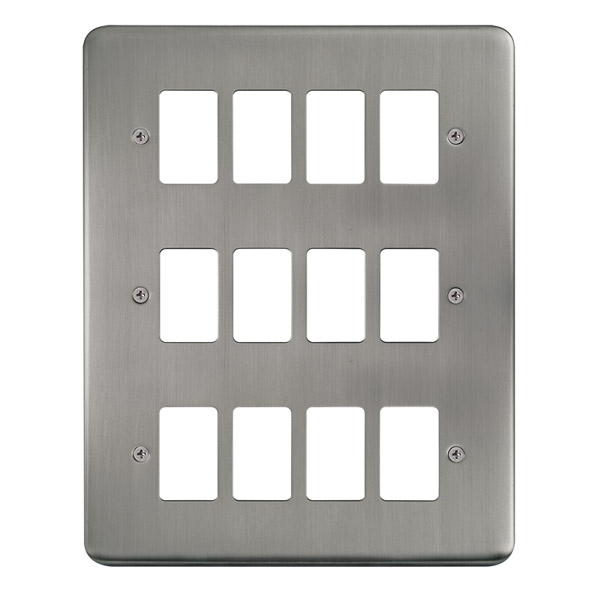 Click DPSS20512 Deco Plus Frontplate 12G