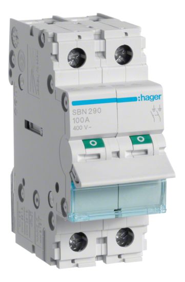 Hager Switch Disconnector 2P 100A