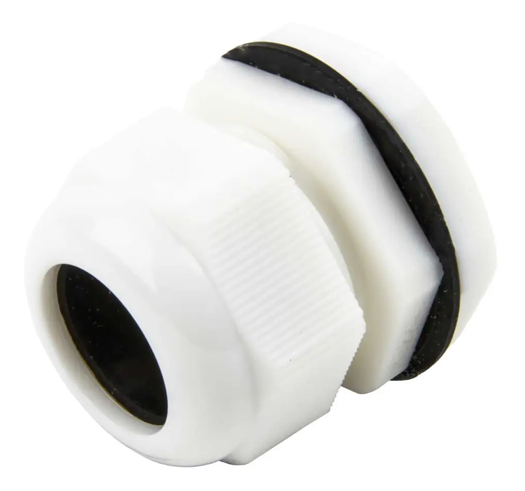 Compression Cable Gland 32mm White 18-25mm