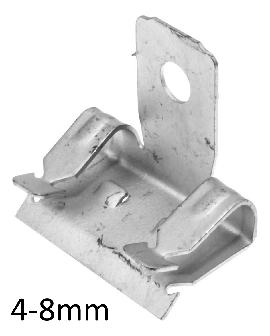 Walraven Britclips Beam Clip Flange: 4-8mm