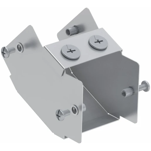 Metpro 100x100 Galv 45 Degree Internal Bend
