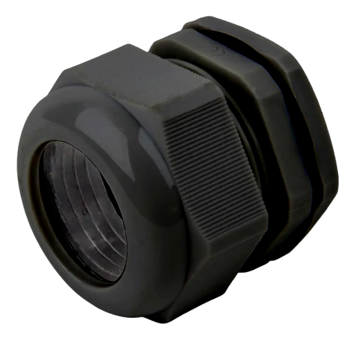 Compression Cable Gland 50mm Black 30-38mm