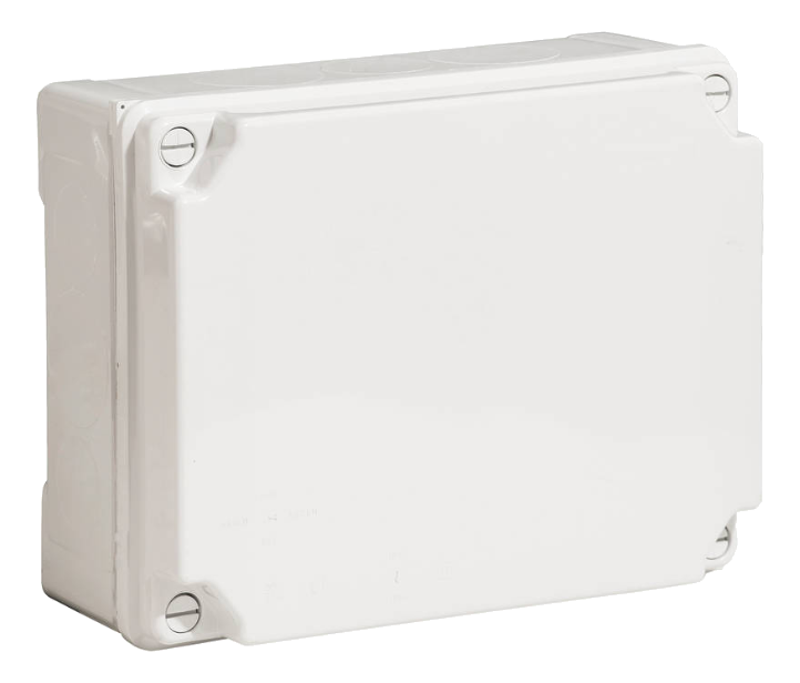 WISKA Box Combi 206 Grigio Vuota IP66 Scatola di derivazione esterna esterna resistente alle intemperie